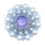 Брошь duCharme Cinderella Dream Dove Grey Lilac Брошь duCharme Cinderella Dream Dove Grey Lilac